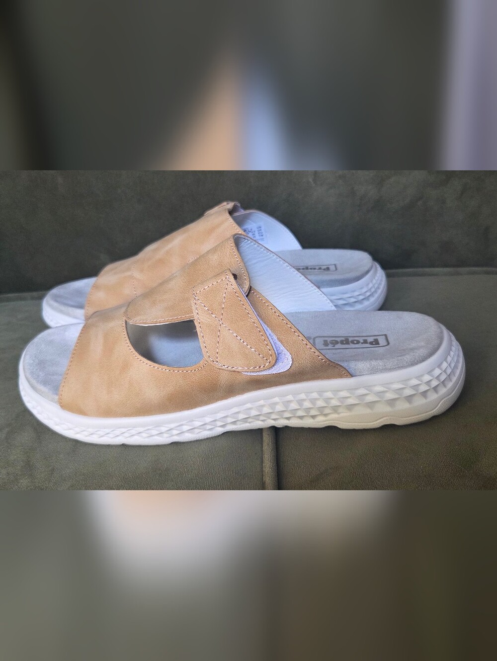 New Propet Women's Travelactiv Sedona Slide Sandal Wide 9